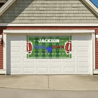 Custom Football Themed Banners - Personalized Football Banner - Gift For The Player,Sports Enthusiasts - Joliny