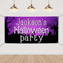 Custom Halloween Decoration Banner - Personalized Party Banner - Gift For Family,Friend,Party Lovers - Joliny