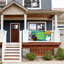 Custom Halloween Party Decoration Banner - Personalized Grave Ghost Banner - Halloween Party Supplies - Joliny