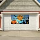 Custom Halloween Party Decoration Banner - Personalized Pumpkin Skull Bat Banner - Halloween Party Supplies - Joliny