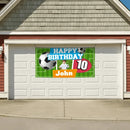 Custom Happy Birthday Banner - Personalized Soccer Banner - Gift For Children,Sports Enthusiasts - Joliny