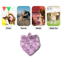 Custom Name Pet Scarf, Gift for Small Medium Large Dogs Cats Baby Puppy Pets Accessories - Joliny