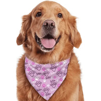 Custom Name Pet Scarf, Gift for Small Medium Large Dogs Cats Baby Puppy Pets Accessories - Joliny