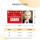 Custom Officially Retirement Banner - Personalized Congratulations Happy Retirement Banner Sign - Gift For Retirees - Joliny