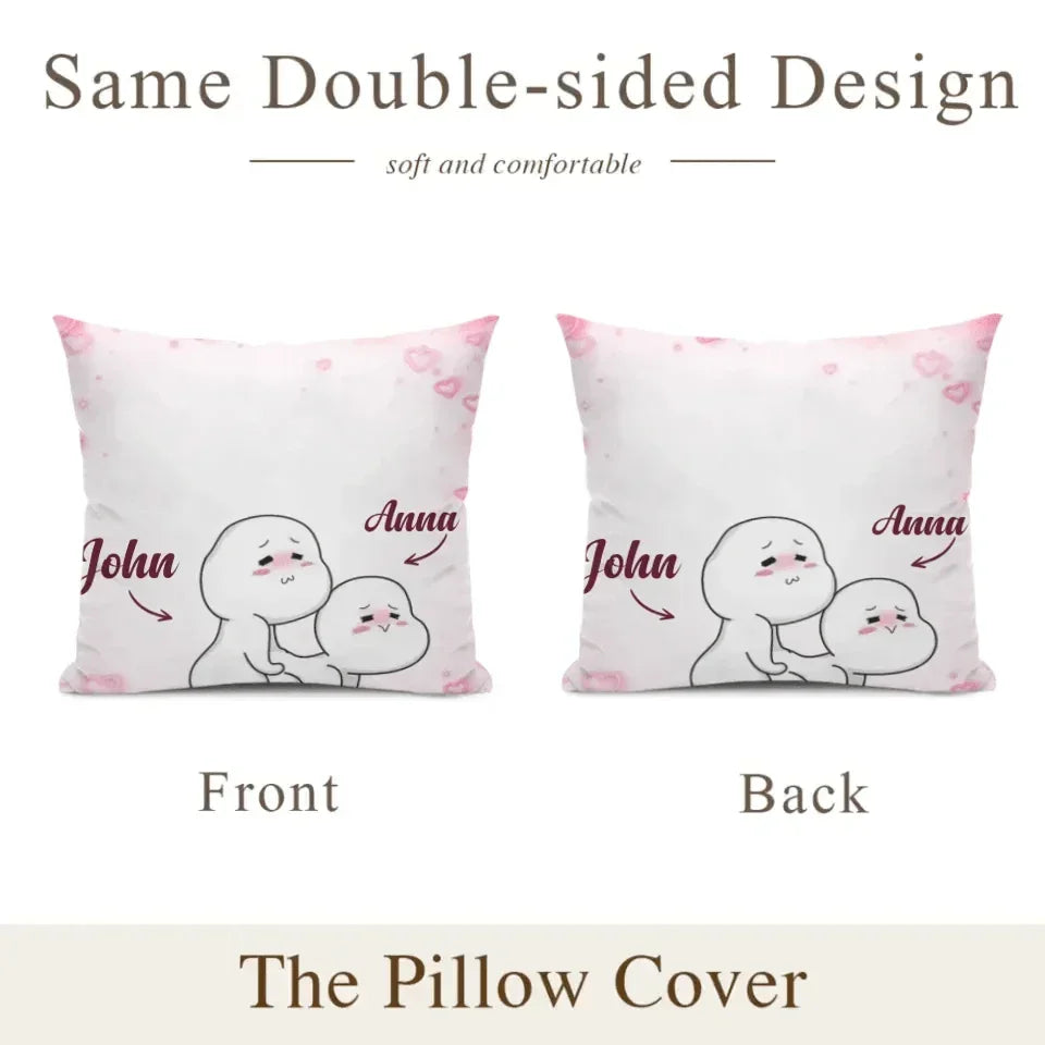 Custom Personalized Double Sided Printed Pillowcase - Fun Valentine's Day Gift Ideas for Him/Her - Joliny