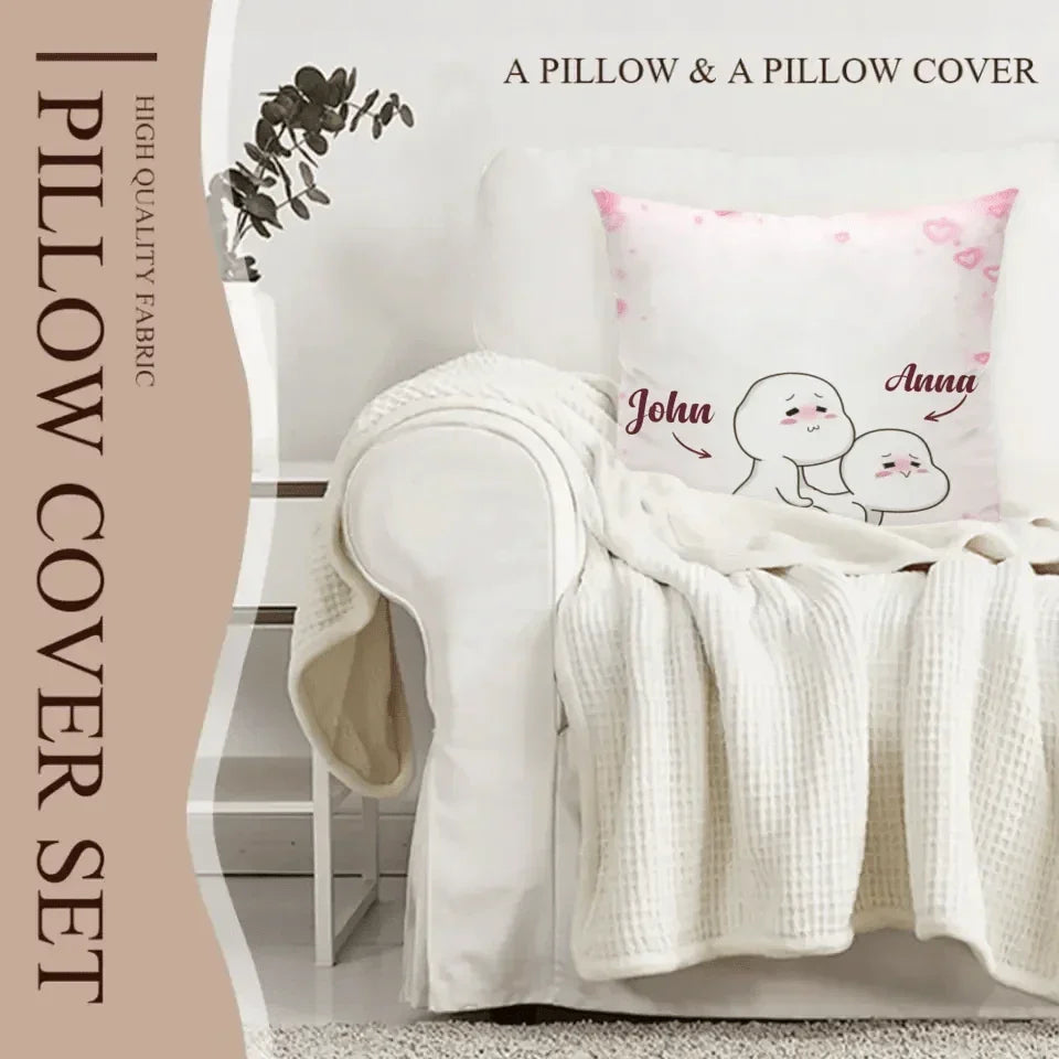 Custom Personalized Double Sided Printed Pillowcase - Fun Valentine's Day Gift Ideas for Him/Her - Joliny