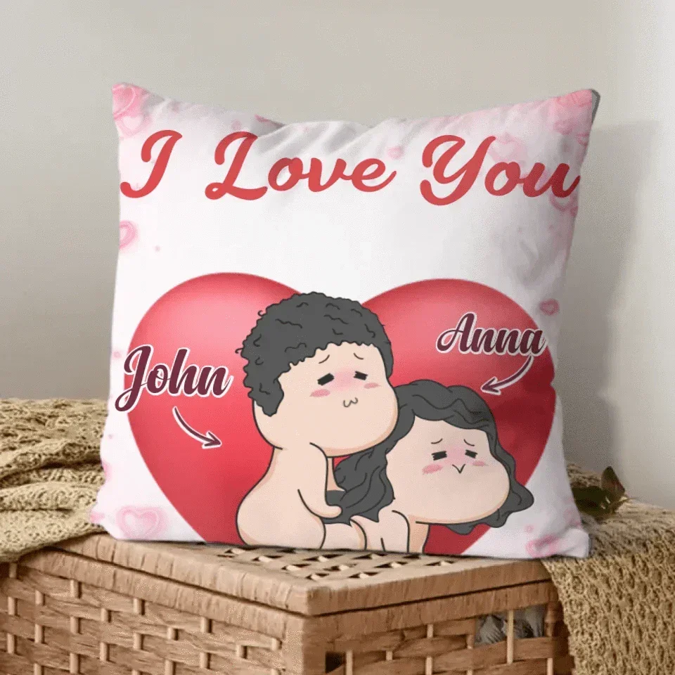 Custom Personalized Double Sided Printed Pillowcase - Fun Valentine's Day Gift Ideas for Him/Her - Joliny