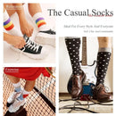 Custom Personalized Photo Pet Face Socks - Personalized Pet Photo Multi Color Paw Print and Bone Pattern Stockings - A Gift For Pet Lovers,Pet Owners - Joliny