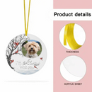 Custom Photo Always With You - Personalized Custom Acrylic Ornament - Sympathy Gift For Pet Lovers - Joliny
