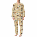 Custom Photo Best Dog Mom Dog Dad - Personalized Pajama Pants - Joliny