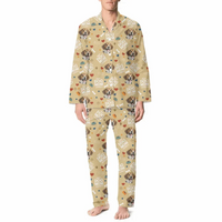 Custom Photo Best Dog Mom Dog Dad - Personalized Pajama Pants - Joliny