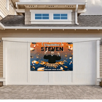 Custom Photo Congrats Class Of 2024 Graduation Backdrop Banner - Joliny
