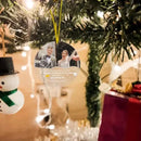 Custom Photo Crystal Ornament For Newly Wedded Couple - There Are Two Big Days In Any Love Story - Joliny