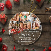 Custom Photo Family Tree Acrylic Ornament - Joliny