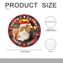 Custom Photo First Christmas - Dog & Cat & Baby Personalized Custom Acrylic Ornament - Christmas Gift For Family - Joliny