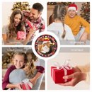 Custom Photo First Christmas - Dog & Cat & Baby Personalized Custom Acrylic Ornament - Christmas Gift For Family - Joliny
