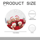 Custom Photo Inserted Family Christmas Personalized Acrylic Ornament - Joliny