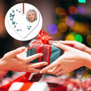 Custom Photo Memorial Personalized Ornament - Acrylic Heart Shaped - Christmas Gift, Sympathy Gift - Joliny