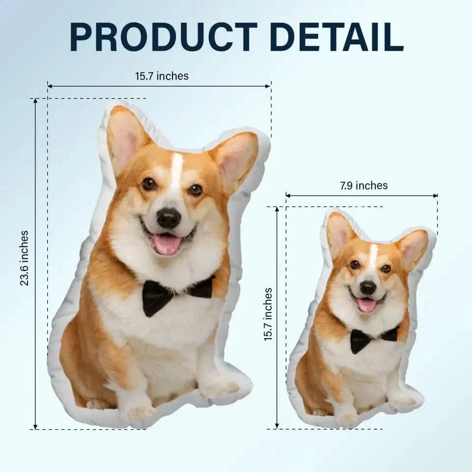 Custom Photo Pillow - Gift For Friends, Lovers, Husband, Wife And Dog & Cat Pet Lovers - Personalized Custom Shape Pillow - Joliny