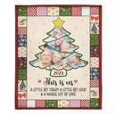 Custom Photo This Is Us A Little Bit Of Crazy Family Blanket - Joliny