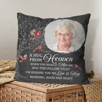 Custom Photo When You Miss Me I'm Always With You - Memorial Personalized Custom Pillow - Joliny