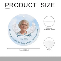 Custom Photo You'll Always Be My Missing Piece - Memorial Personalized Jewelry - Acrylic Round - Joliny