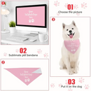 Custom Puppy Pet Scarf Triangle Bibs Kerchief - Joliny