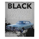 Custom Truck Blanket - Black Smoke Matters - Joliny
