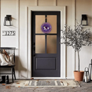 Custom Wooden Door Sign - Personalized The Wicked Witch And Little Monsters Live Here - Halloween Gift for Pet Lovers, Cat Lovers - Joliny