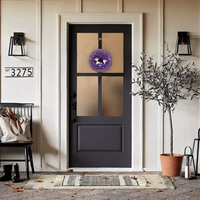 Custom Wooden Door Sign - Personalized The Wicked Witch And Little Monsters Live Here - Halloween Gift for Pet Lovers, Cat Lovers - Joliny