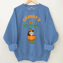 Customised Halloween Pumpkins - Personalised character and name pumpkin Sweatshirt - A Halloween Gift for Family - Joliny