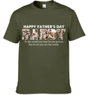 Customize DADDY Photo T-shirt, Happy Father’s Day - Joliny
