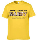 Customize DADDY Photo T-shirt, Happy Father’s Day - Joliny