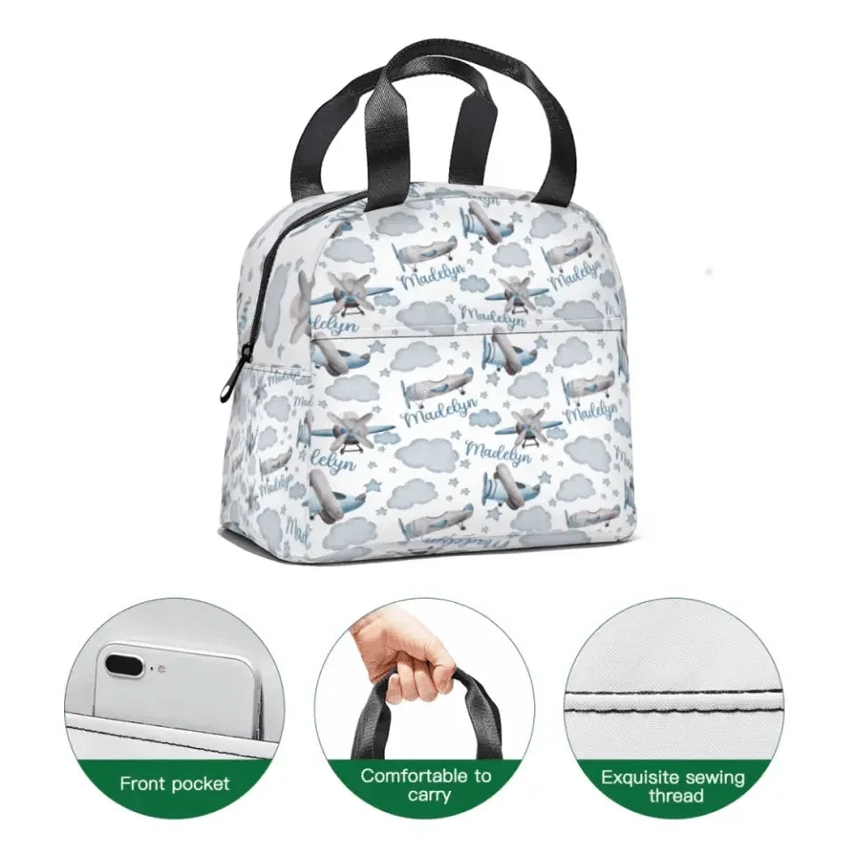 Customized Airplane Backpacks With Personalized Names, A Great School Season Gift For Kids - Joliny