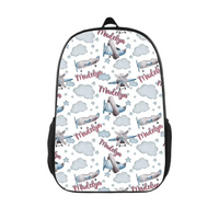 Customized Airplane Backpacks With Personalized Names, A Great School Season Gift For Kids - Joliny