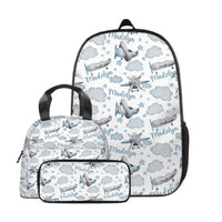 Customized Airplane Backpacks With Personalized Names, A Great School Season Gift For Kids - Joliny