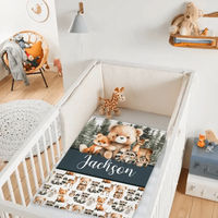 Customized Baby Blanket With Name - Customized Baby Gift For Newborn - Joliny