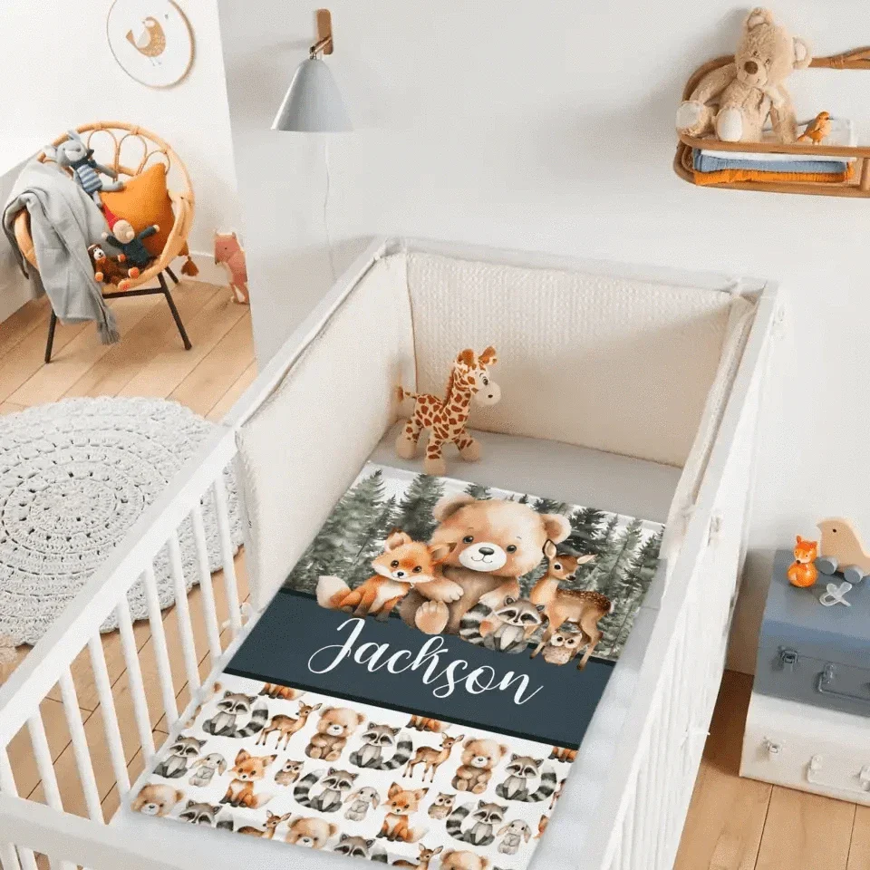 Customized Baby Blanket With Name - Customized Baby Gift For Newborn - Joliny
