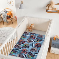 Customized Baby Blanket with Old Truck Name - Joliny