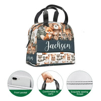Customized Bear School Bag with Name - Children's School Season Gift - Joliny