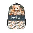 Customized Bear School Bag with Name - Children's School Season Gift - Joliny