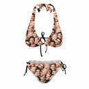 Customized Bikini Sets - Personalised Couple's Face Photo Souvenir Swimwear - A Gift For Couples,Girlfriend,Wife - Joliny