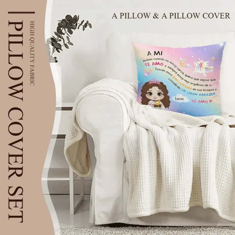 Customized Cartoon Pillowcase - Pillowcase Personalized With Child's Cartoon Image And Name - Surprise Gifts For Child - Joliny