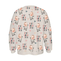 Customized Clothing - Warm Sweater Personalized Nickname And Photo - A Cozy Gift For The Family - Joliny