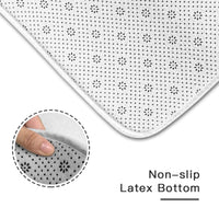 Customized Couple and Dog Floor Mats - Stylish and Trendy Doormat with Personalized Character Images,Names and Dog Breeds - Funny Gifts For Dog Owners,Dog Lovers,Family - Joliny