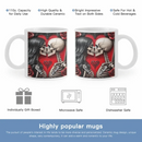 Customized Couple Cup Filled Of Love - Personalized Name Till Death Do Us Part Eternal Love Mug - A Gift For Boyfriend,Girlfriend,Husband,Wife - Joliny