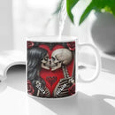 Customized Couple Cup Filled Of Love - Personalized Name Till Death Do Us Part Eternal Love Mug - A Gift For Boyfriend,Girlfriend,Husband,Wife - Joliny