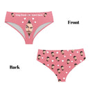 Customized Couple's Theme Panties - Personalized Photo and Name Ladies Panties - A Gift For Girlfriend,Wife - Joliny