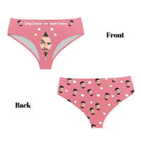 Customized Couple's Theme Panties - Personalized Photo and Name Ladies Panties - A Gift For Girlfriend,Wife - Joliny
