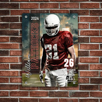 Customized Decorative Painting For Ballpark Scenes - Ornamental Paintings Personalized With Name,Team Name And Photo - A Gift For Sports Lovers,Ballplayers - Joliny